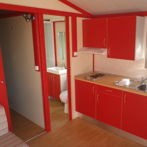 Bungalow 2 personen - ATLANTICO 2 PERS, 21m2, 2 kamers, 1 slaapkamer