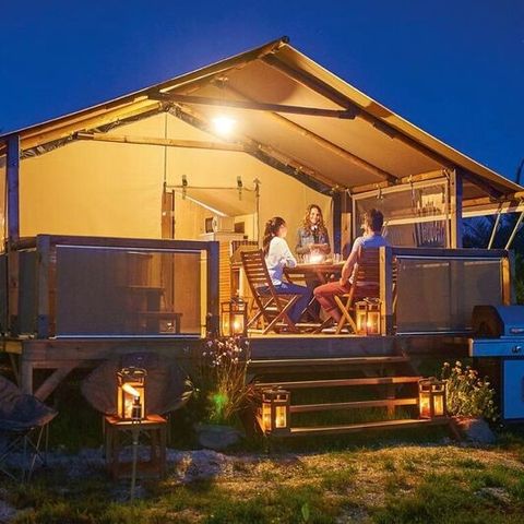 SafariZelt 5 Personen - Kenia Confort + - 2 Zimmer / 5 P.