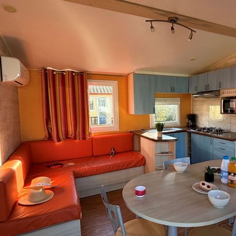 Mobilheim 6 Personen - Évasion Confort - 3 Zimmer / 6 P.