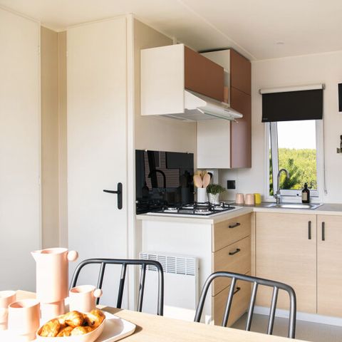 Stacaravan 5 personen - Cottage GUIRIDEN Premium 1 tot 5 p.