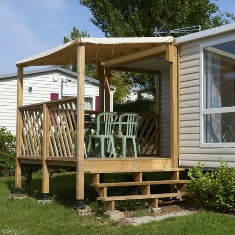 Stacaravan 5 personen - HUISJE PENFRET