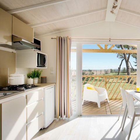 MOBILHOME 4 personas - Loggia 25m² + terraza - 2 habitaciones