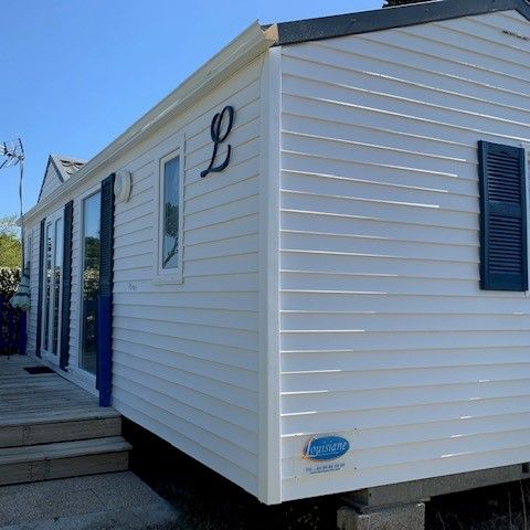 Stacaravan 4 personen - 2 slaapkamers - dichtbij de weg