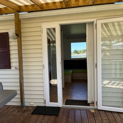 Mobile home 4 persons - 2 bedrooms - pond view