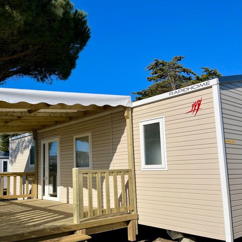 Stacaravan 4 personen - Premium - middenpad