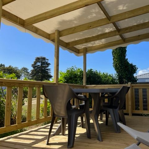 Stacaravan 4 personen - Premium - middenpad
