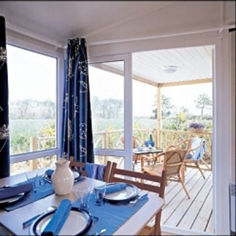 Mobilheim 4 personen - COTTAGE CONFORT mit LOGGIA