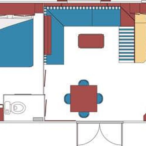 BUNGALOW 5 personnes - CONFORT LUXE