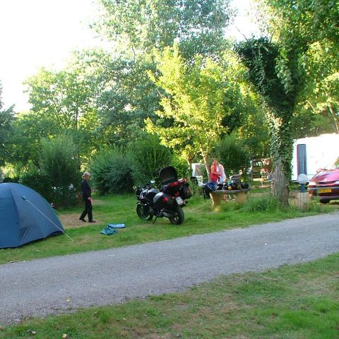 Kampeerplaats - Met auto