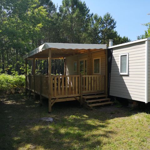 Stacaravan 6 personen - Stacaravan 2 kamers Grand Confort - 34m² 4/6 pers