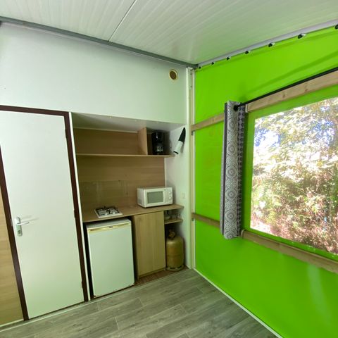 Glampingtent 5 personen - Bungalow 2 kamers - 21m² 5 pers