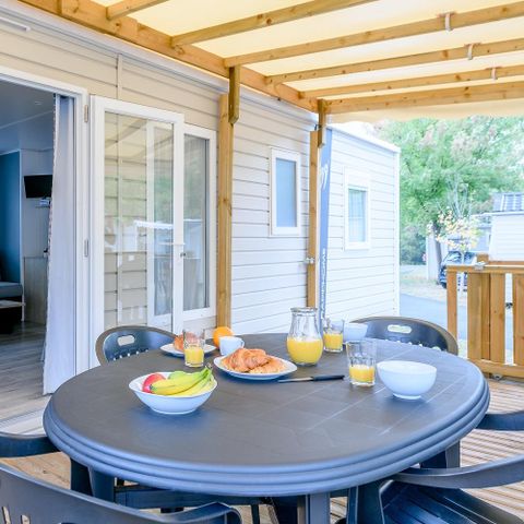 BUNGALOW 8 personnes - Mobil home 3 chambres confort - 34m² 6/8 pers