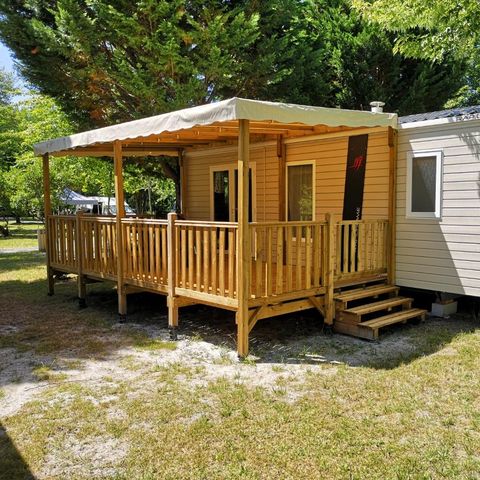 Stacaravan 6 personen - Stacaravan 2 kamers comfort- 30m² * 4/6 pers