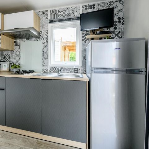 Stacaravan 4 personen - 2 Kamers 2/4 Personen Airconditioning + TV