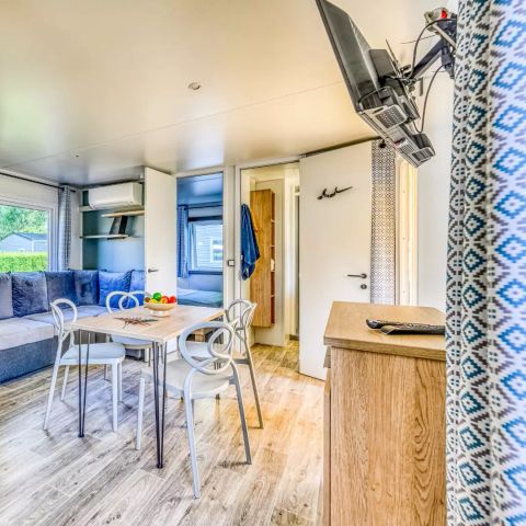 Mobilheim 6 Personen - 3 Zimmer 4/6 Personen Klimatisiert + TV