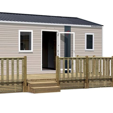 Mobilhome 4/6 personnes - 2 chambres - Confort - PMR - 34m²