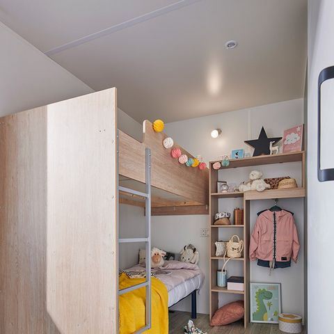 Stacaravan 6 personen - Stacaravan 2 kamers comfort PMR - 34m² 4/6 pers