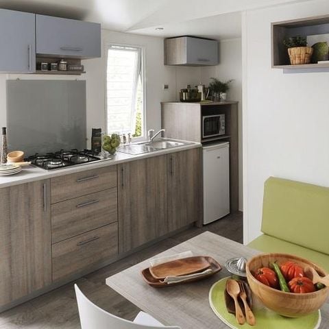 Stacaravan 5 personen - Comfort 2 kamers (zaterdag tot zaterdag)