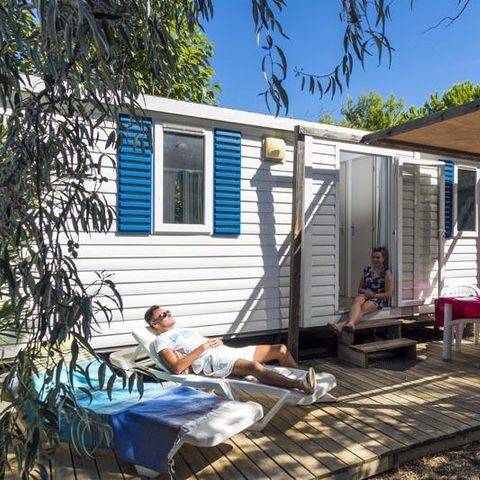 MOBILHOME 5 personas - Confort 2 habitaciones (de sábado a sábado)