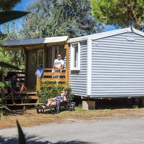 Mobilheim 7 Personen - Komfort 3 Zimmer (Samstag bis Samstag )