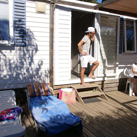 Stacaravan 5 personen - COTTAGE CONFORT+ ( Zondag )