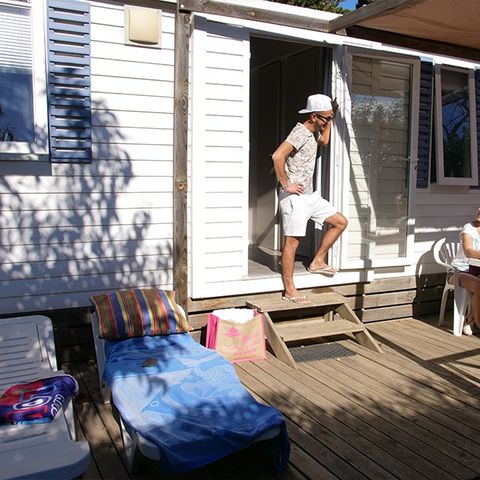 Stacaravan 5 personen - Comfort 2 slaapkamers