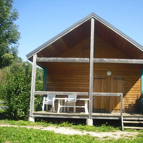 Chalet 6 persons - 2-bedroom chalet for 4/6 people 40m2 river side