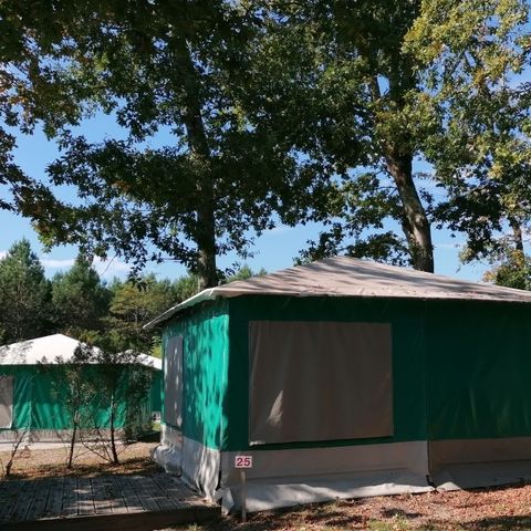 Glamping tent 4 persons - Caribbean (without sanitary facilities)