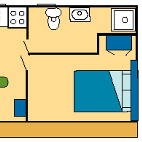 Chalet 4 Personen - Oase