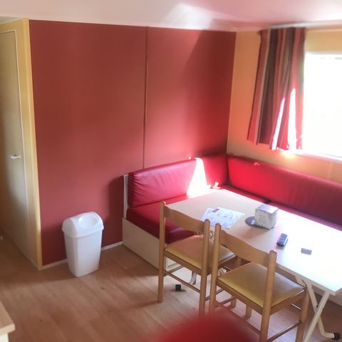 Stacaravan 5 personen - 2 slaapkamers