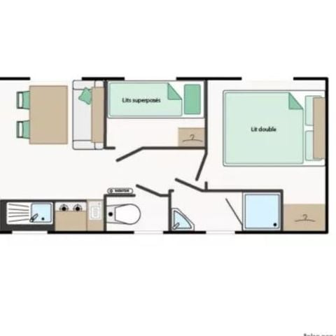 Mobilhome 4 personnes - ROULOTTE ****