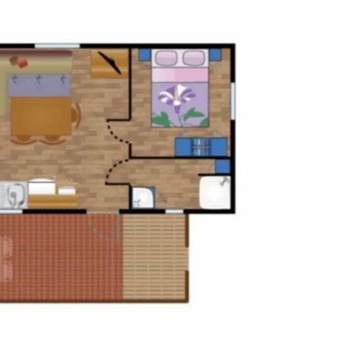 MOBILE HOME 4 people - Mobile-Home AIGRETTE*** sleeps 4