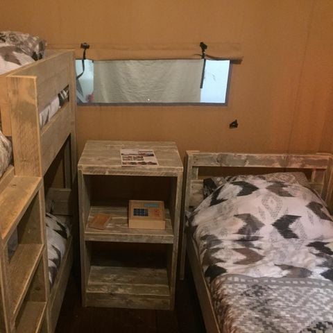 Tente en toile et en bois 5 personnes - Luxury Lodge