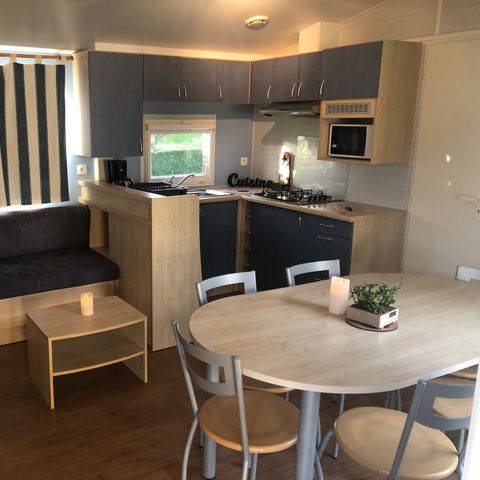 MOBILHOME 6 personas - XXL (3 habitaciones) Estándar +