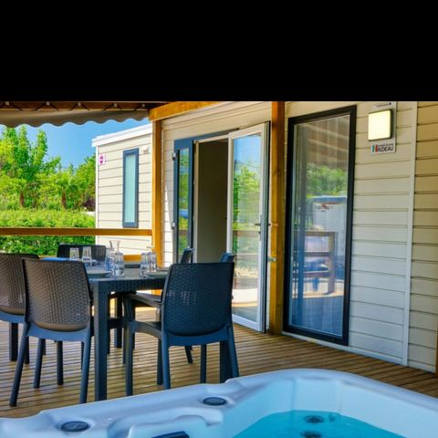 BUNGALOW 4 personnes - Premium SPA - 2 chambres