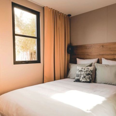 Mobilheim 6 Personen -  Aqua Espace 3 Schlafzimmer 6 Personen Halbüberdachte Terrasse