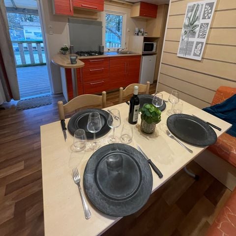 Stacaravan 4 personen - Stacaravan familiale standart 2 kamers 4pers