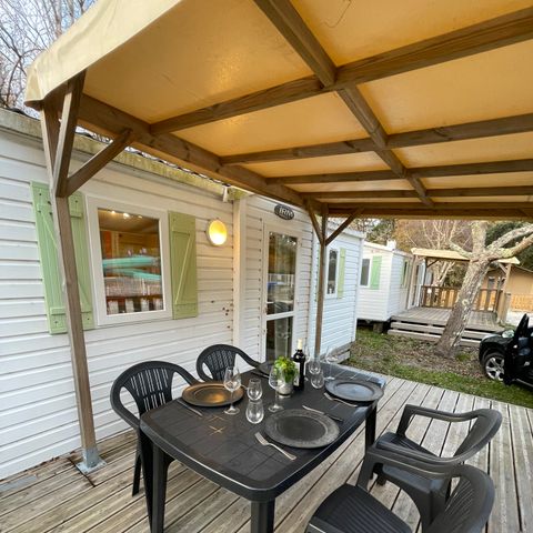 BUNGALOW 4 personnes - Mobilhome familiale standart 2 chambre 4pers