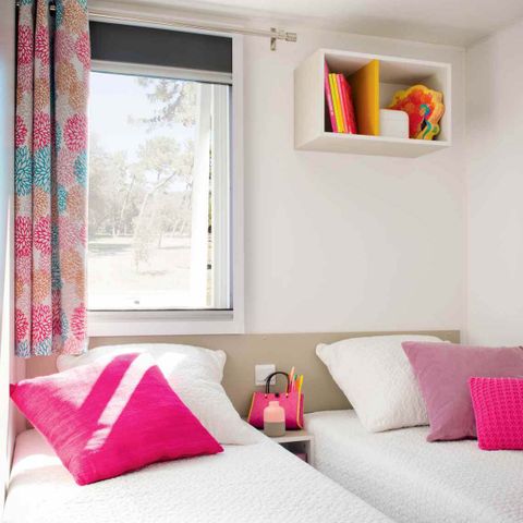 Stacaravan 8 personen - Fiji + airconditioning