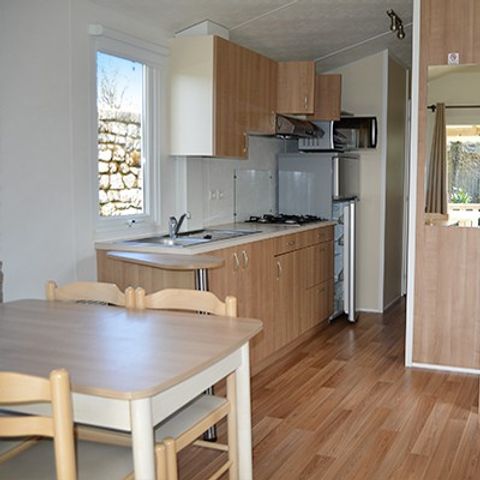 Stacaravan 4 personen - Comfort | 2 slaapkamers | 4 pers. | Eenpersoons terras | TV
