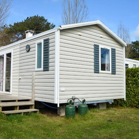Stacaravan 4 personen - Comfort | 2 slaapkamers | 4 pers. | Eenpersoons terras | TV