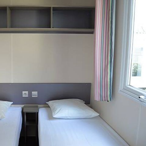 Stacaravan 6 personen - Mobile-home | Comfort | 3 slaapkamers | 6 pers. | Single terras