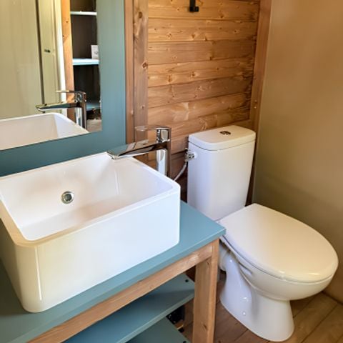 Kampeerplaats - Premium standplaats met individueel sanitair 1/6 pers