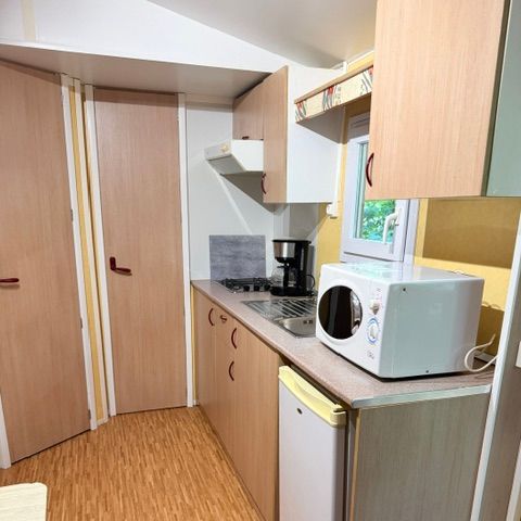 Casa mobile 3 persone - Casa mobile Standard 23,4m² 2 camere da letto + terrazza coperta 10m² - TV 1/3 pers.