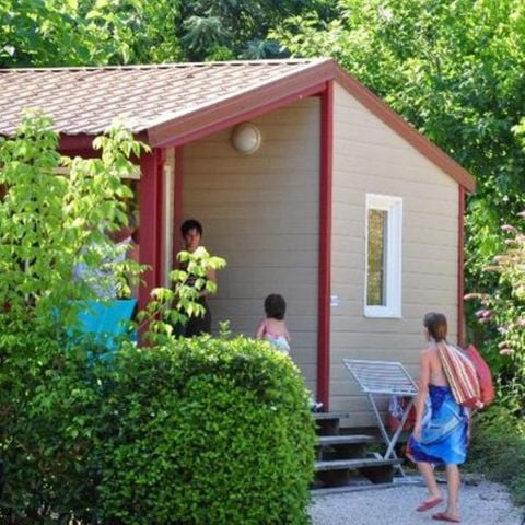 CHALET 6 personnes - Confort 27m² 2 chambres + terrasse couverte 10m² - TV