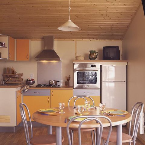 Chalet 6 personas - Confort 27m² 2 habitaciones + terraza cubierta 10m² - TV* 4/6 pers