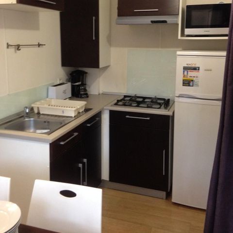 MOBILE HOME 6 people - Standard Eden 27m² 2 bedrooms + covered terrace 10m² - TV