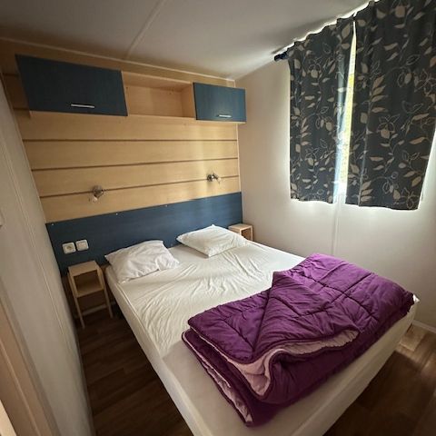Casa mobile 6 persone - Confort 28m² 2 camere + terrazza coperta 13.5m² -4/6 pers.