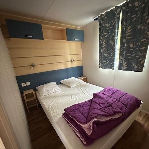 Mobilhome 6 personnes - Confort 28m² 2 chambres + terrasse couverte 13.5m² -4/6 pers