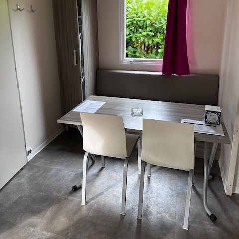 Mobilheim 6 Personen - Mobilheim Confort 28m² 2 Zimmer + überdachte Terrasse 13.5m² - TV 4/6 pers.